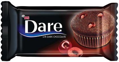 Zdjęcie produktu - Muffina z kawałkami wiśni Dare 45g