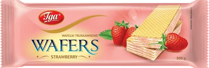 Wafle przekładane kremem Iga 300g mix widok 3