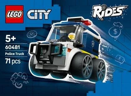 Zabawka Lego City ciężarówka policyjna widok 1