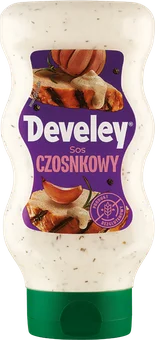 Sos czosnkowy Develey 410g widok główny 