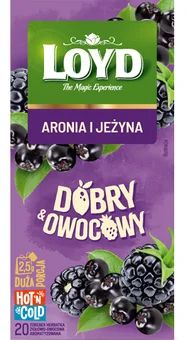 Herbata owocowa aro jeż Dobry&Owocowy Loyd 20x2,5g widok 1