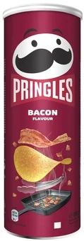 Chipsy Pringles bacon 165g widok 1