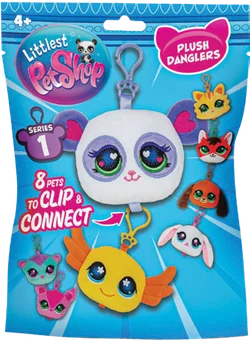 Zabawka zawieszka Littlest Pet Shop w saszetce mix widok główny 