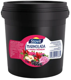 Marmolada o smaku różanym Stovit 1kg widok 1