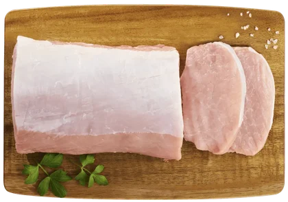 Schab wieprzowy bez kości, schłodzony widok główny 