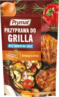 Przyprawa do grilla klasyczna bez soli Prymat 25g widok główny 