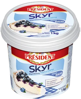 Zdjęcie produktu - Skyr skyrnikowy President 1kg mix