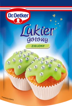 Lukier gotowy zielony Dr.Oetker 100g widok główny 