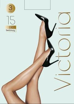 Zdjęcie produktu - Rajstopy Victoria 15 den beż rozm. 3