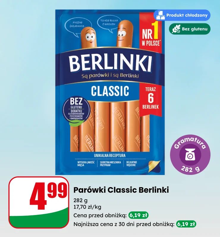 Produkty chłodzone teraz taniej w DINO!