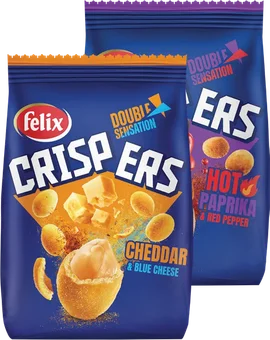 Orzeszki w skorupce Crispers Felix 125g mix widok 1