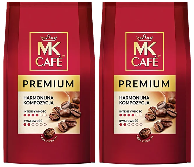 Kawa ziarnista MK Cafe Premium 1kg widok 1