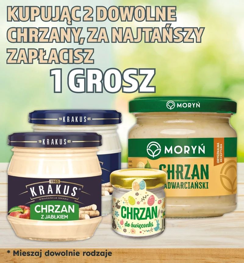 NAJTAŃSZY CHRZAN ZA 1 GROSZ