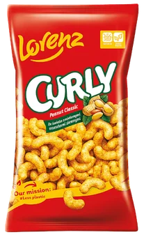Chrupki Curly 120g widok główny 