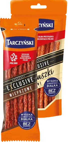Kabanosy exclusive paluszki drob. Tarczyński 95g widok 1