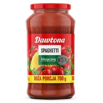 Sos spaghetti klasyczny Dawtona 700g widok 1