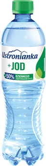 Woda gaz. z jodem Ustronianka 0,7l widok 1