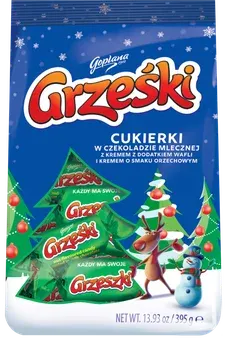 Cukierki w czek. mlecznej Grześki 395g BN25 widok 1