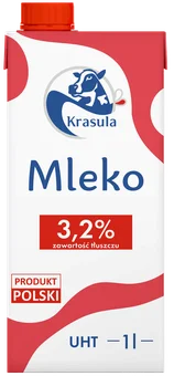Mleko UHT 3,2% Krasula 1l widok 1