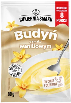Zdjęcie produktu - Budyń waniliowy XXL Cukiernia Smaku 80g