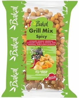 Mieszanka bakalii grill mix spicy Bakal 300g widok 1