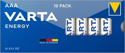 Baterie alkaliczne AAA Lr03 Varta 10szt widok 1