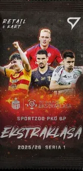 Zdjęcie produktu - Karty Ekstraklasa 2025/26 saszetka