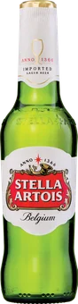 Piwo Stella Artois 330ml 5% but. bzzw. widok główny 