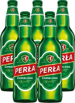 Piwo Perła chmielowa 0,5l 6% but. bzzw. widok 1