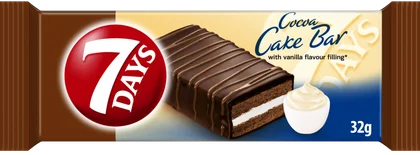 Ciastko 7days Cake Bar waniliowe 32g widok 1