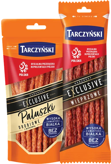 Kabanosy exclusive Tarczyński 105g mix widok 1
