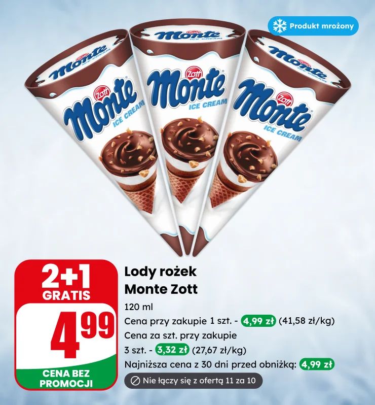 Lody teraz taniej w DINO!