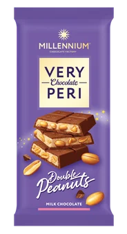 Czekolada mleczna double peanuts Millennium 105g widok 1