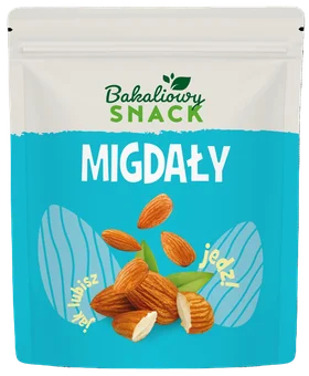 Migdały łuskane Bakaliowy Snack 200g widok 1