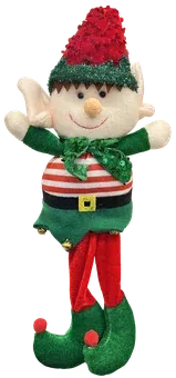 Elf/skrzat/dziadek do orzechów tekstylny mix BN25 widok główny