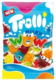 Zdjęcie produktu - Żelki Milky Wow Trolli 175g