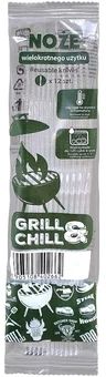 Noże transp wielokrot użytku Grill&Chill 12szt widok 1