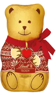 Figurka czekoladowa teddy sweater Lindt 100g BN25 widok główny