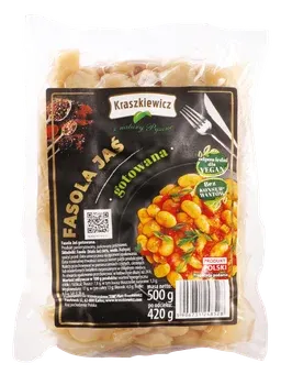 Fasola gotowana Jaś widok 1