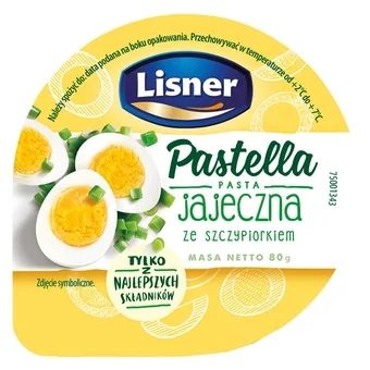 Pastella jajeczna Lisner 80g widok 1