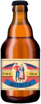 Piwo Witnica jasne retro 330ml 5% but. bzzw. widok 1
