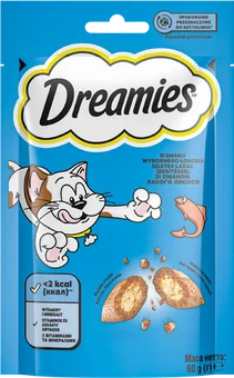 Przysmak dla kota łosoś Dreamies 60g widok główny 