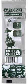 Łyżeczki wielokrotnego użytku Grill&Chill 12szt widok 1