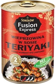 Zdjęcie produktu - Wieprzowina w sosie teriyaki Sokołów 400g