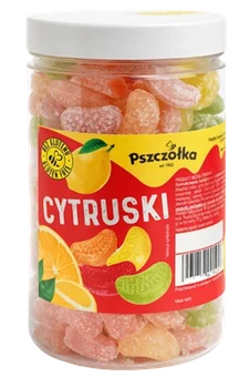 Zdjęcie produktu - Cukierki Cytruski Pszczółka 1kg