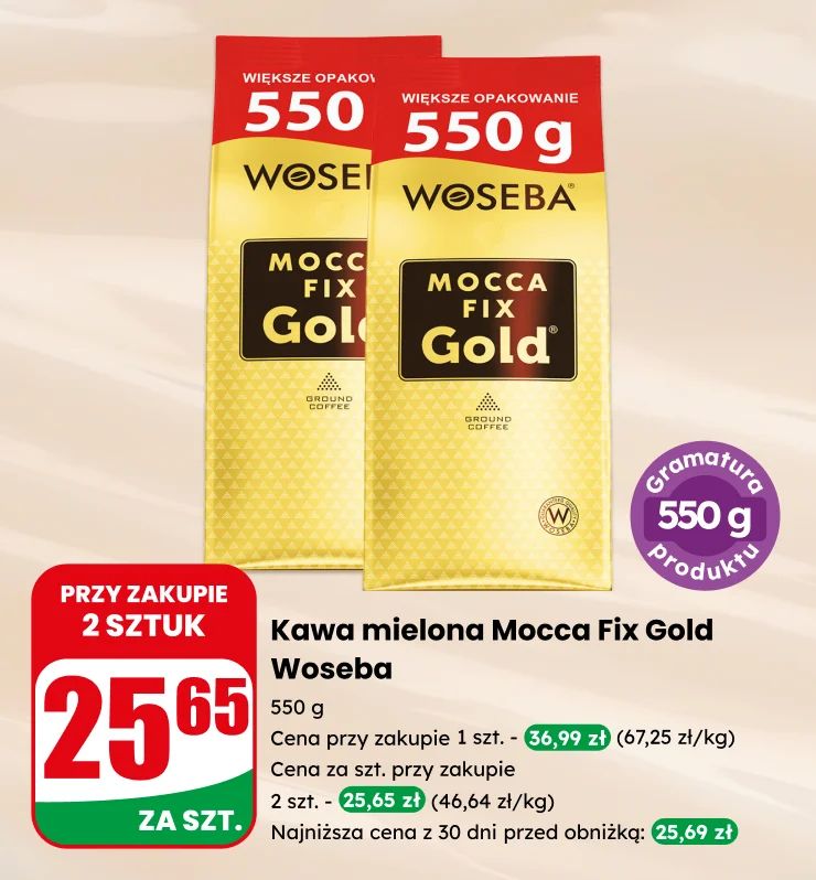 Baner dla kawosza jacobs woseba rio de brass mlekovita