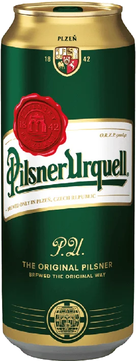 Piwo Pilsner Urquell 0,5l 4,4% puszka widok główny