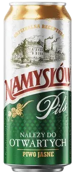 Piwo Namysłów pils 0,5l 5,8% puszka widok 1