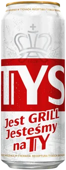 Piwo Tyskie gronie grill 0,5l 5,2% puszka widok główny 