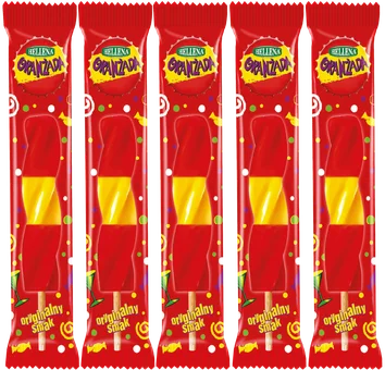 Lody na patyku oranżada świder Hellena 65ml widok 1
